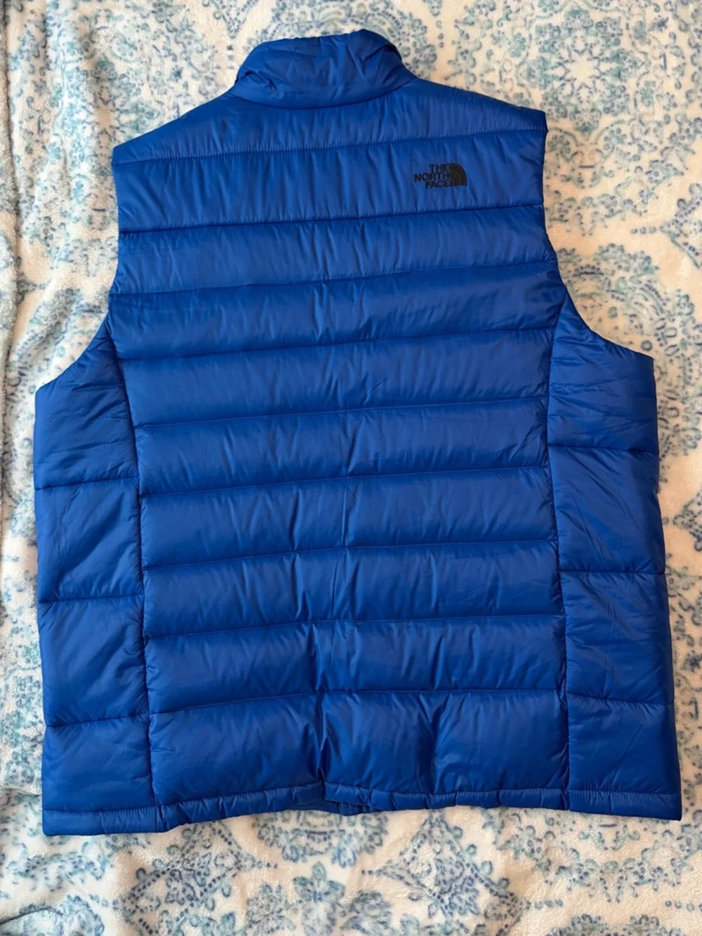 The North Face Men’s Royal Blue Quilted Down Vest